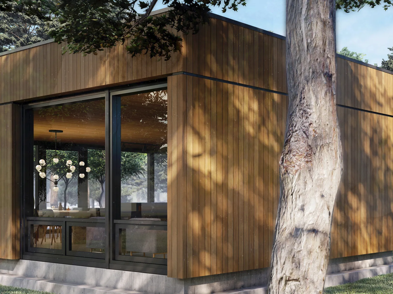 My Modern Home Plan No20 | Living Room Window