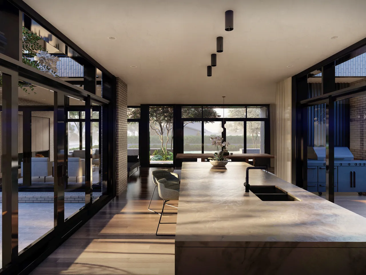 No.11 | Interior Front Garage House Plans | My Modern Home